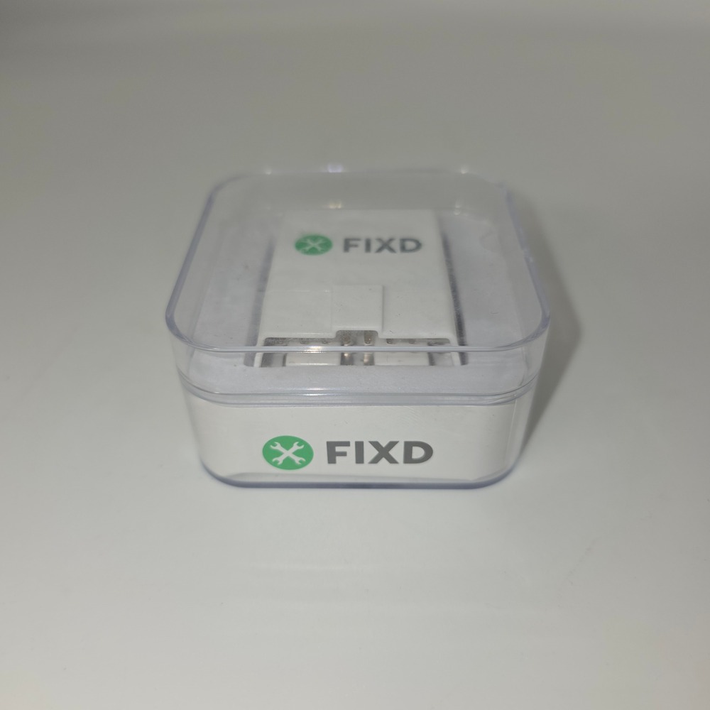 FIXD OBD2 Bluetooth Car Diagnostic Scan Tool Unisex OS White Excellent Sensor